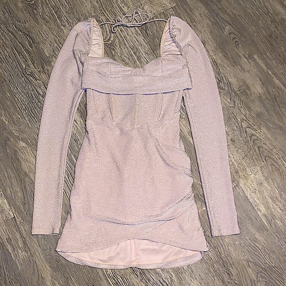 Lucy in the Sky dusty Rose dress! Size large SUPER CUTE! - Picture 3 of 5